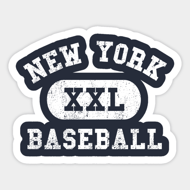 New York Baseball III Sticker by sportlocalshirts